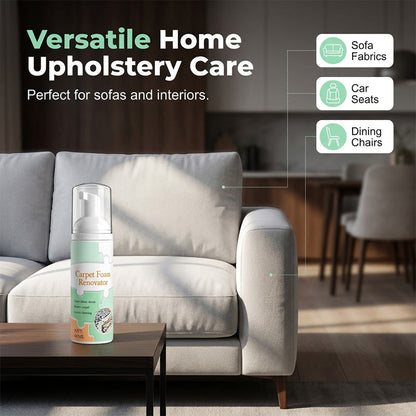 🔥Limited Time Promotion 65% OFF🔥Waterless Carpet Foam Stain Remover with Towel