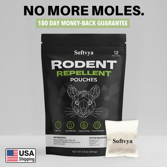 Mole Repellent Pouches
