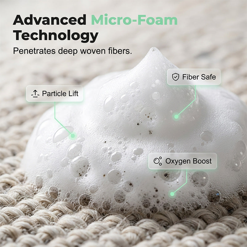 🔥Limited Time Promotion 65% OFF🔥Waterless Carpet Foam Stain Remover with Towel