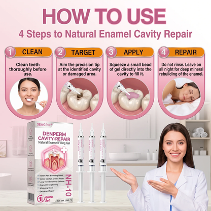 Juxek® DenPerm Cavity-Repair Natural Enamel Filling Gel