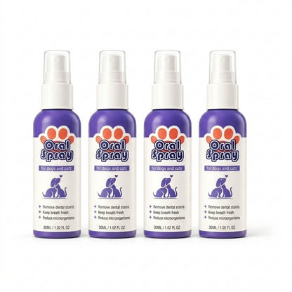 Softvya™ Advanced Pet Oral Spray | Instant Fresh Breath, Target Tartar & Support Healthy Gums 🦷✨