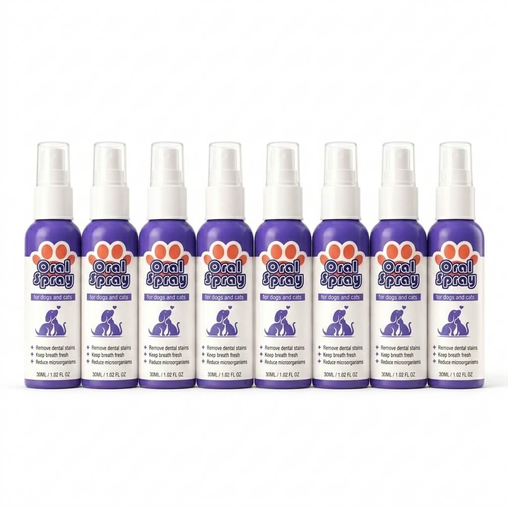 Softvya™ Advanced Pet Oral Spray | Instant Fresh Breath, Target Tartar & Support Healthy Gums 🦷✨