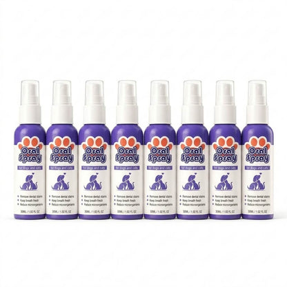 Softvya™ Advanced Pet Oral Spray | Instant Fresh Breath, Target Tartar & Support Healthy Gums 🦷✨